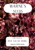 Lettuce - Red Salad Bowl seeds