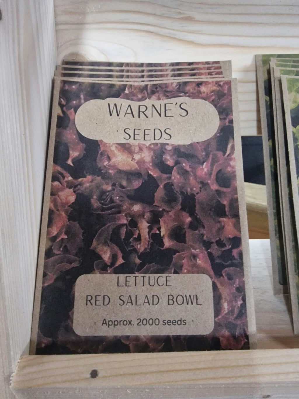 Lettuce - Red Salad Bowl seeds