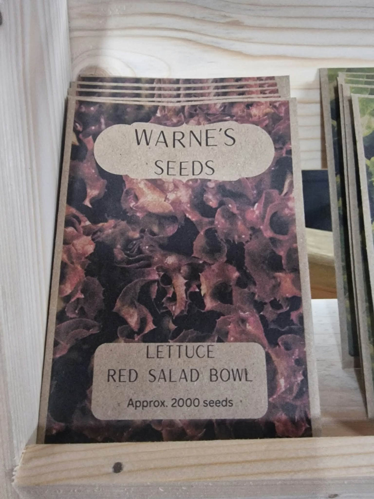 Lettuce - Red Salad Bowl seeds